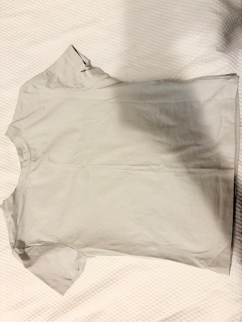 H&M Classic Light Gray Crewneck Tee